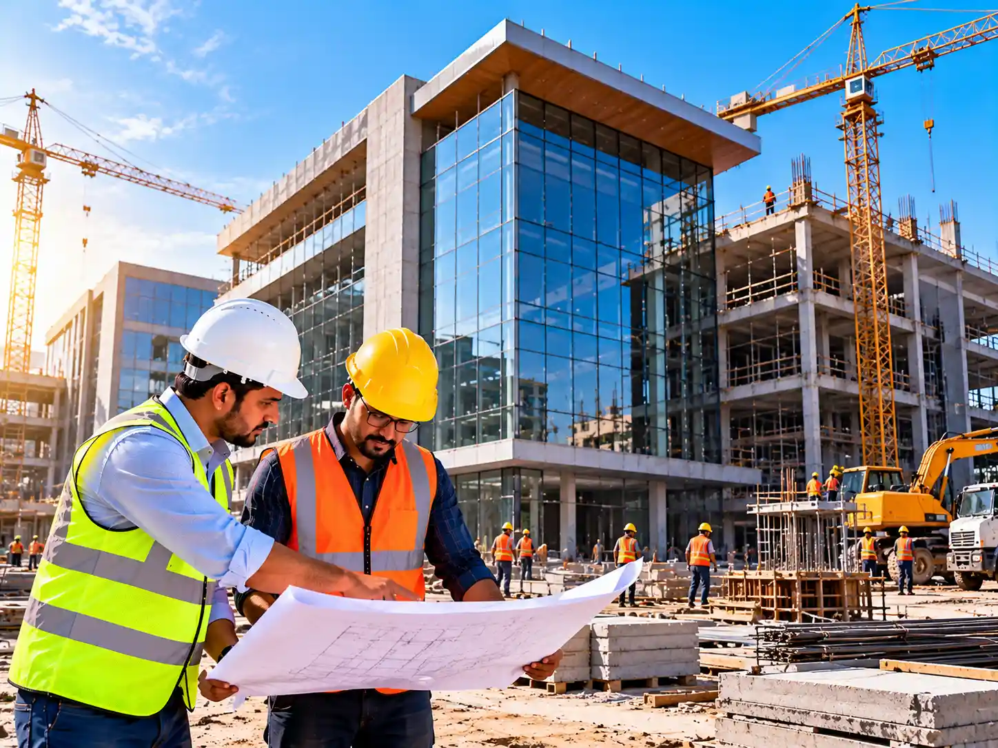 Building construction project